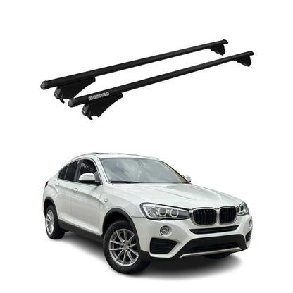 2015-2018 BMW X4 F26 Roof Rack Cross Bars Black