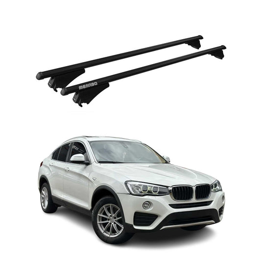2015-2018 BMW X4 F26 Roof Rack Cross Bars Black