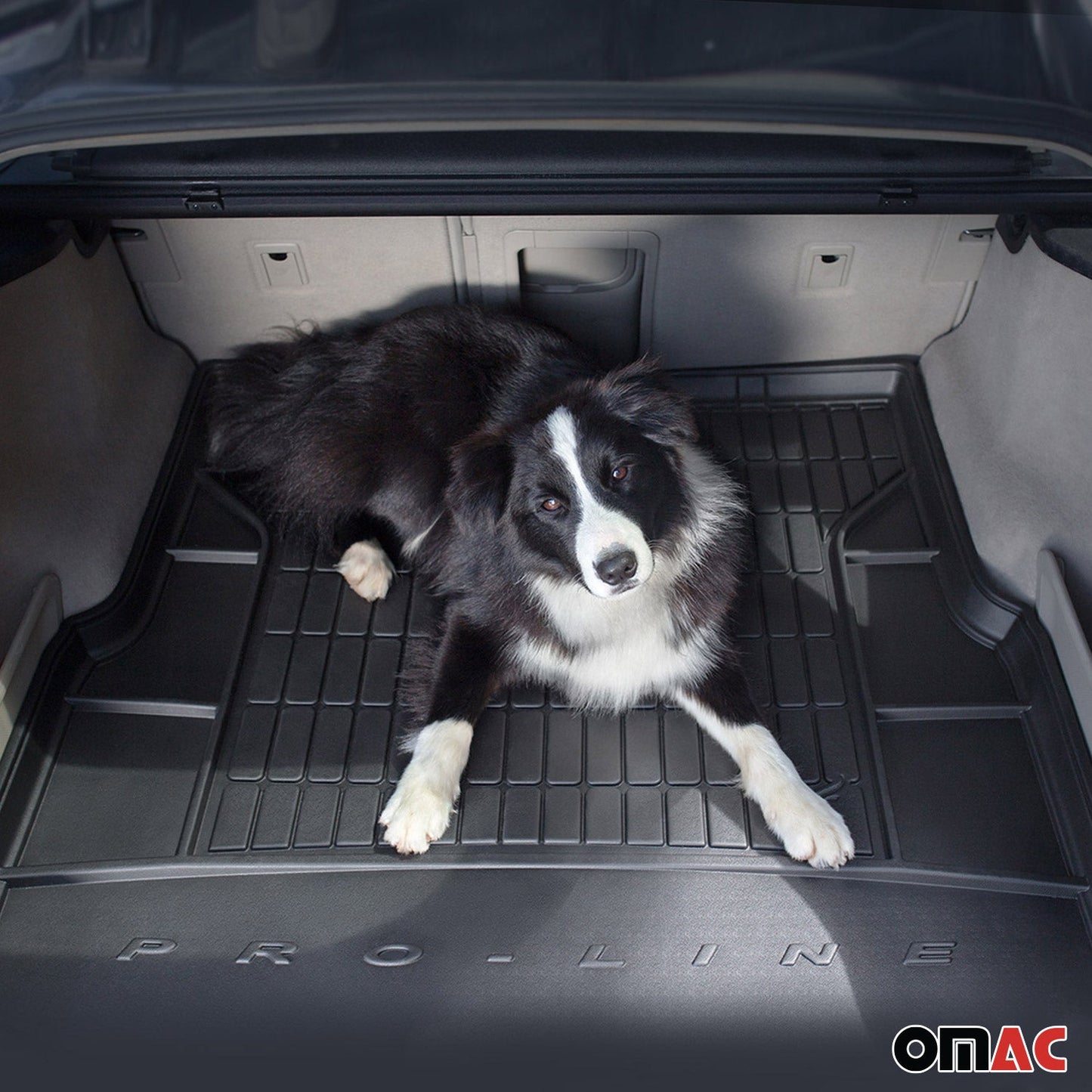 OMAC Premium 3D Floor Mats & Trunk Liner Set Black For BMW X5 (F15) 2014-2018 1221454-260