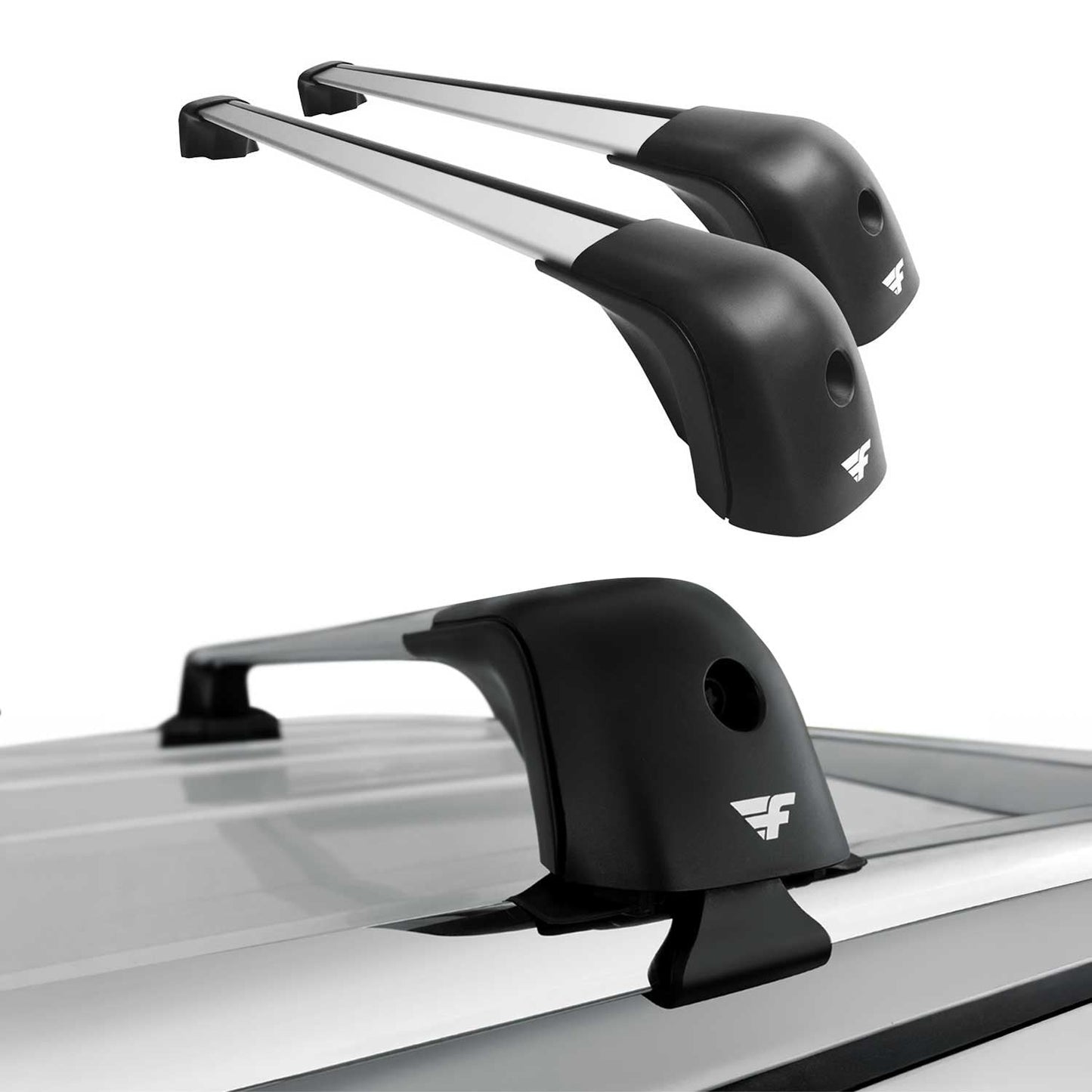 2000-2012 BMW 3 Series E46 E91 Touring Roof Racks Cross Bars Silver