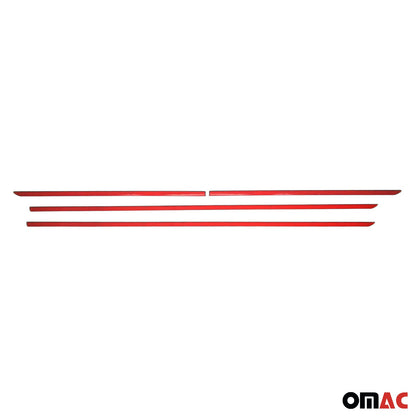 OMAC Side Door Molding Trim for Subaru Forester 2014-2018 Steel Silver 4x 6803131