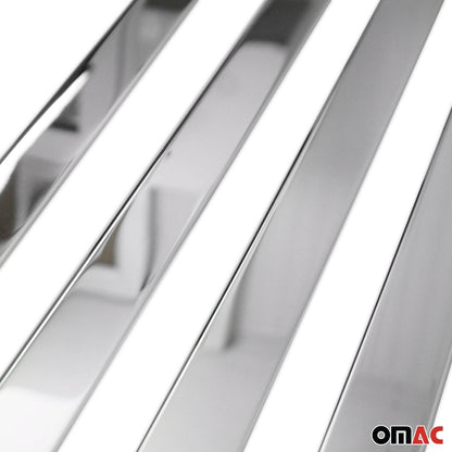 OMAC For Mercedes Metris 2016-2023 S.Steel Chrome Side Door Trim Two Sliding Door L3 4733134