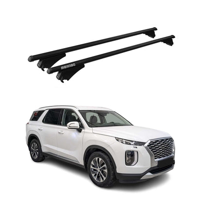 2020-2025 Hyundai Palisade Roof Rack Cross Bars Black
