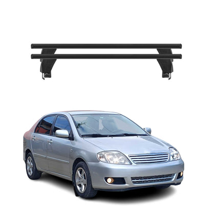 2003-2013 Toyota Corolla Sedan Roof Rack Cross Bars Black