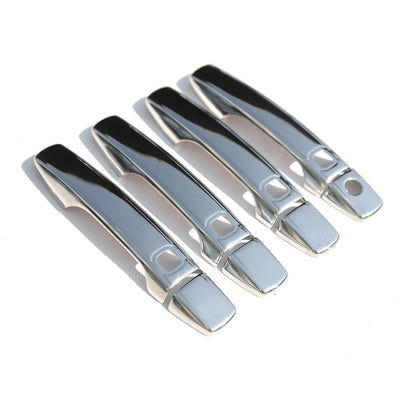 OMAC Car Door Handle Cover Protector for Lexus LX 570 2016-2021 Steel Chrome 8 Pcs U006026