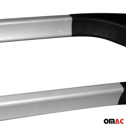 OMAC Roof Rack Side Rails Aluminium for Toyota C-HR 2018-2022 Gray 2 Pcs '1509934