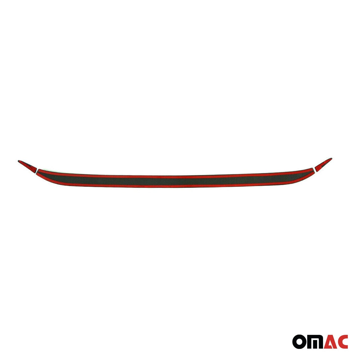 2015-2018 Jeep Renegade Rear Trunk Molding Trim Carbon Fiber Black 3 Pcs