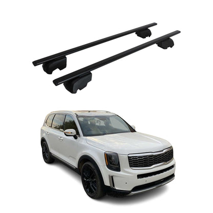 2020-2025 Kia Telluride Roof Rack Cross Bars Black