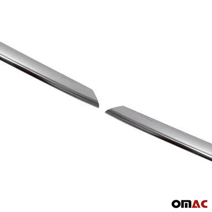 OMAC Fog Light Lamp Bezel Cover for Honda Civic 2016-2021 Steel Silver 2 Pcs 3413108