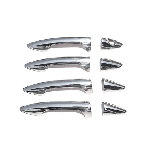 OMAC Car Door Handle Cover Protector for Hyundai Accent 2012-2017 Steel 8 Pcs 3214041