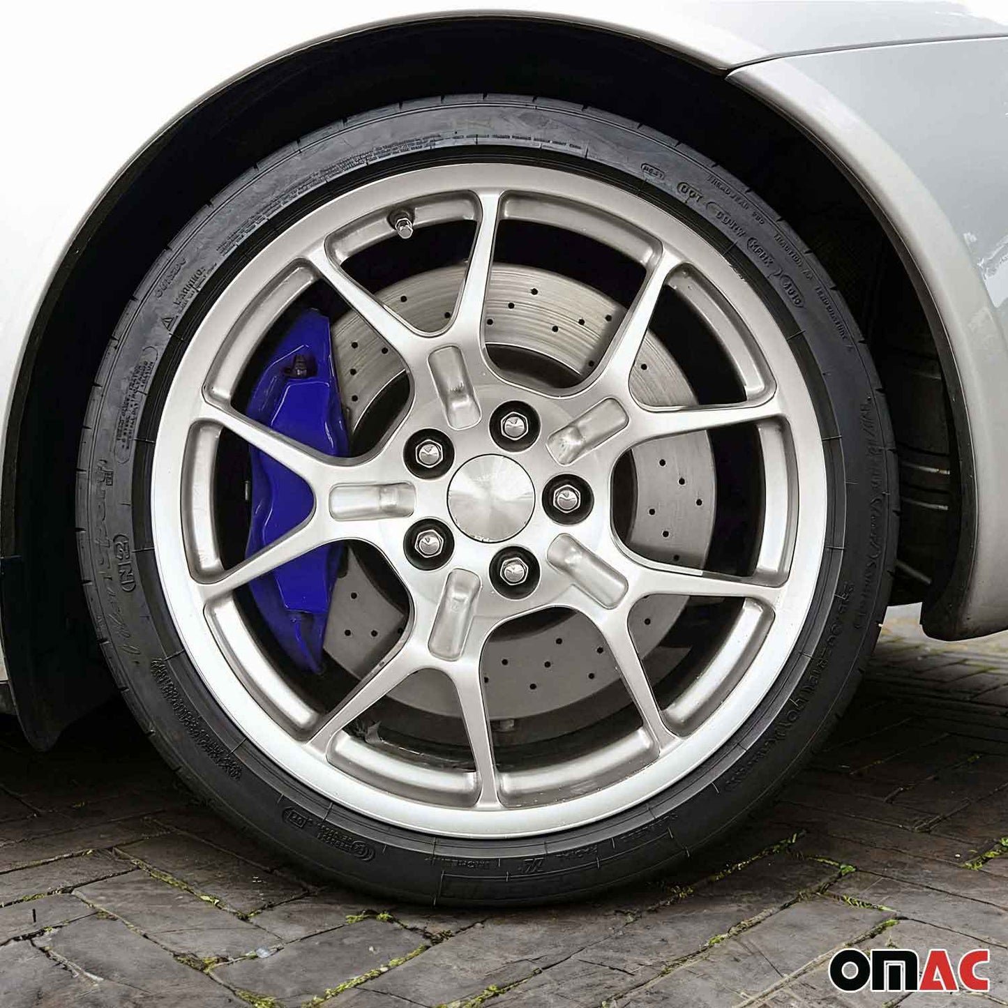OMAC Brake Caliper Epoxy Based Car Paint Kit¬†Hawaii Blue Glossy High-Temp 96AA1013