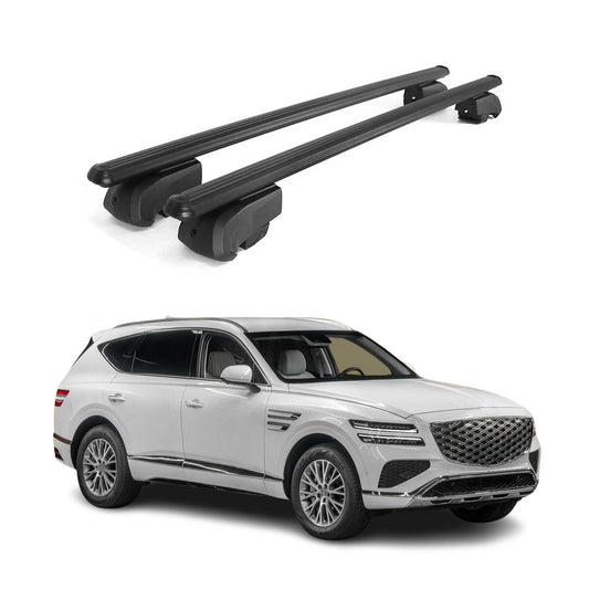 2021-2026 Genesis GV80 Roof Rack Cross Bars Black