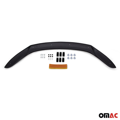OMAC Front Bug Shield Hood Deflector Guard for VW Tiguan 2009-2017 Black Smoke '7514202