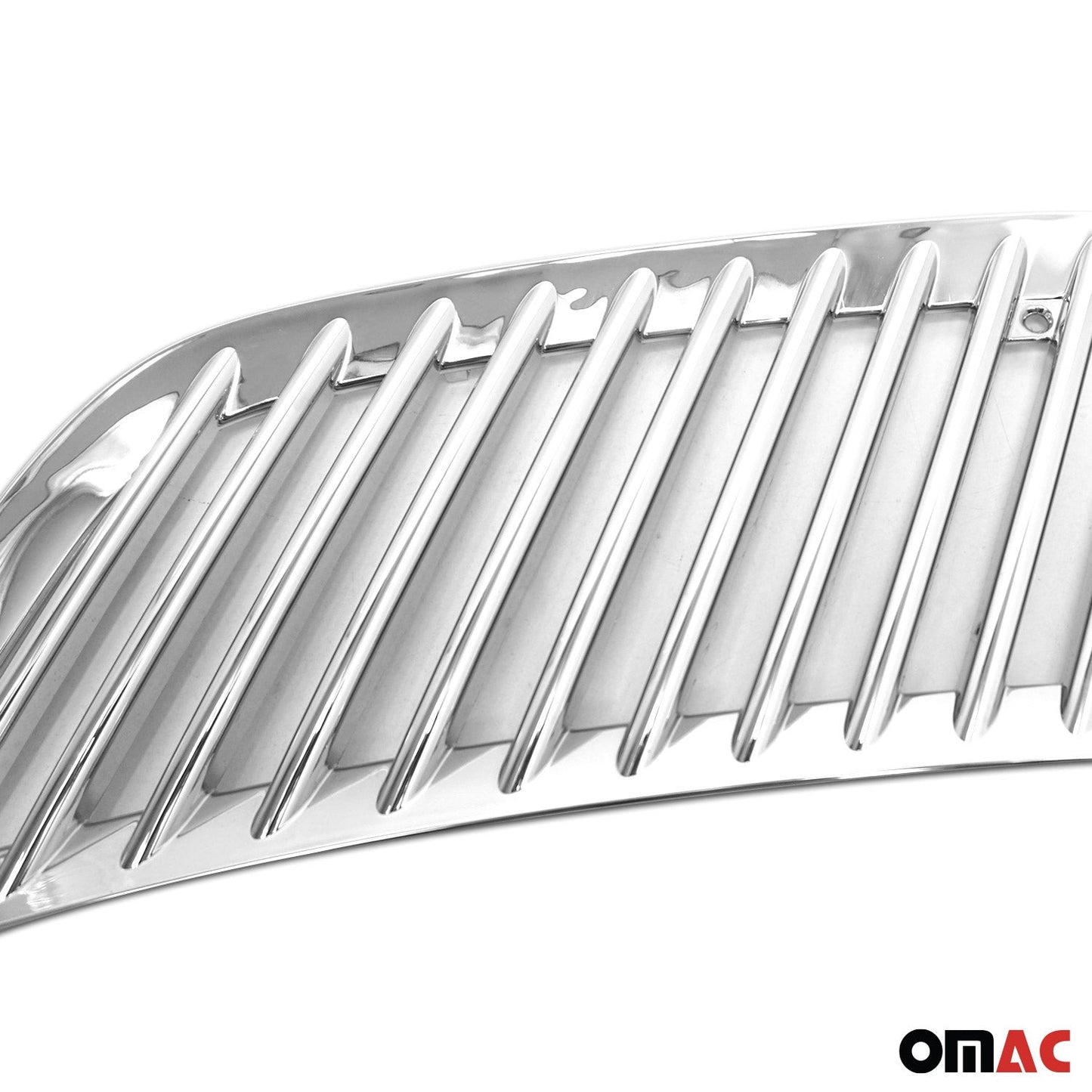 OMAC Front Bumper Grill Trim Molding for Mercedes Sprinter W906 2010-2018 Silver 2Pcs 4724088