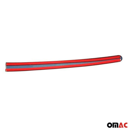 OMAC Chrome Front Hood Bonnet Spear Strip Styling Trim For BMW 5 Series F10 2010-2017 U015308