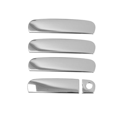 OMAC Car Door Handle Cover Protector for Audi A3 / A3 Quattro 2006-2013 Steel 5 Pcs 1101041