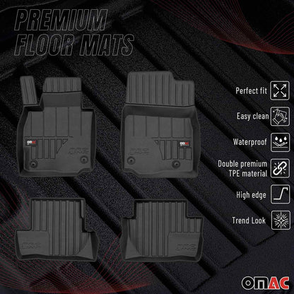 2022-2023 Mazda MX-30 EV Premium Floor Mats Liners Full Set All Weather Heavy Duty
