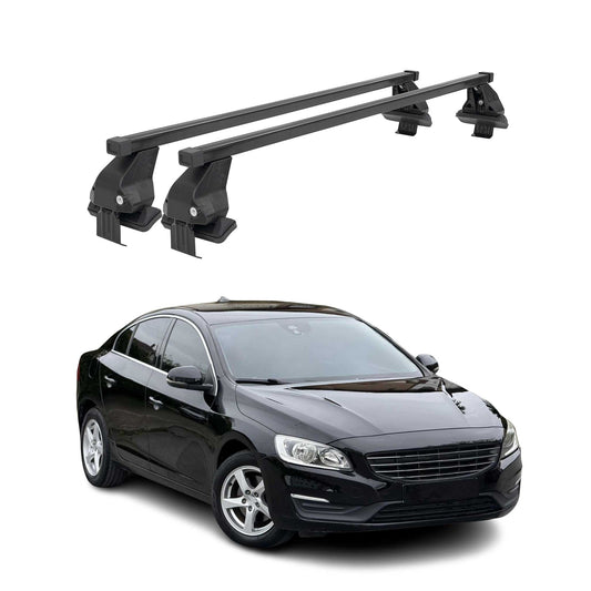 2011-2018 Volvo S60 Roof Rack Cross Bars Black