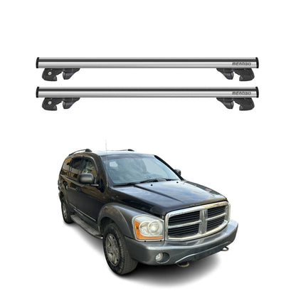 2007-2009 Dodge Durango Roof Rack Cross Bars Silver