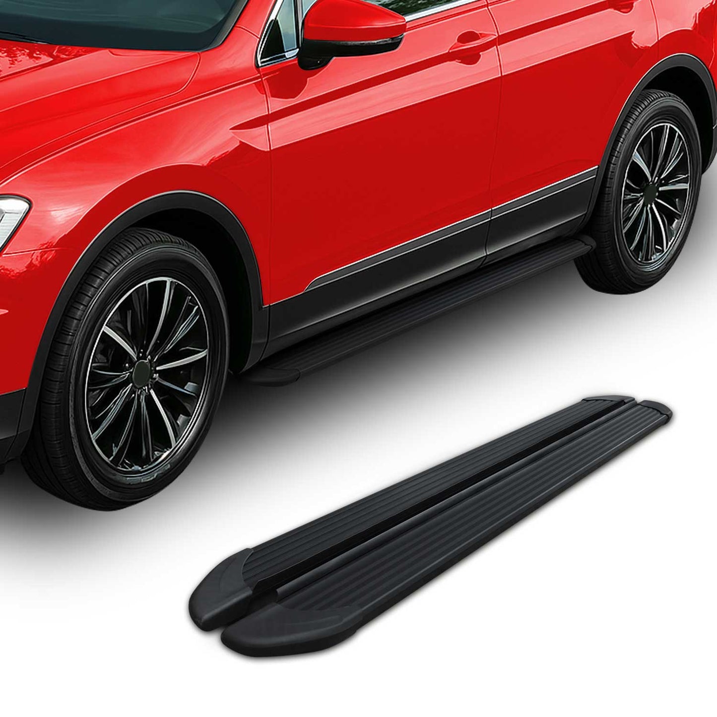 2010-2017 Volvo XC60 Running Boards Side Steps Black