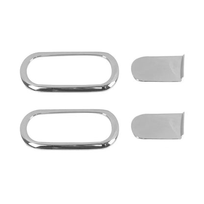 OMAC Car Door Handle Cover Protector for Mazda MX-5 Miata 2016-2023 Silver Chrome ID-4604031