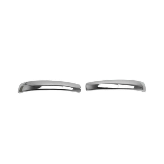 OMAC Car Door Handle Cover Trim for Smart ForTwo 2007-2015 Steel Chrome 2 Pcs '4751041