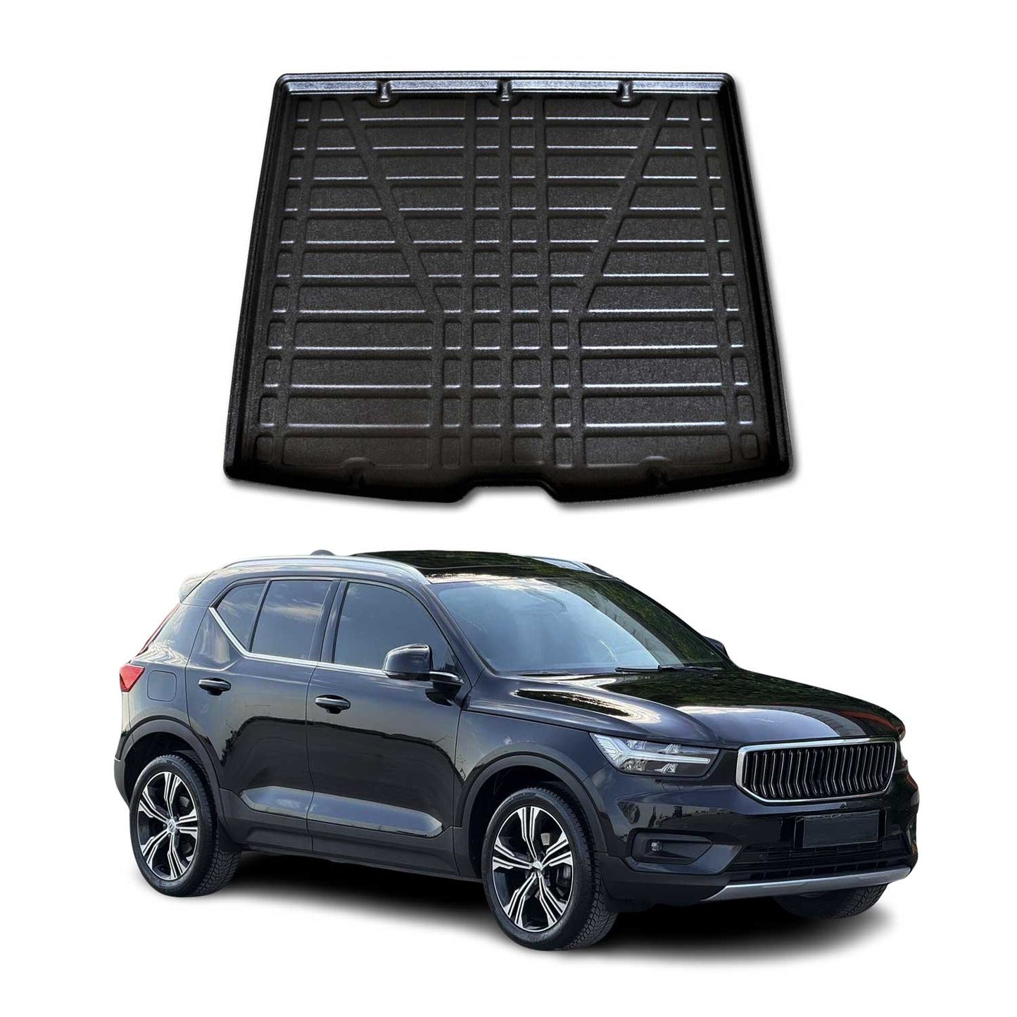 2019-2026 Volvo XC40 Cargo Liner Trunk Mat All Weather Black