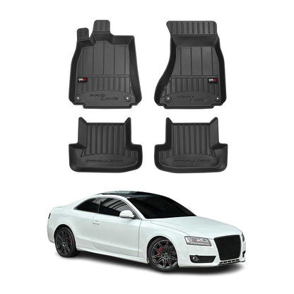 2008-2016 Audi A5 Coupe Cabrio Premium Floor Mats Liners Full Set All Weather Heavy Duty