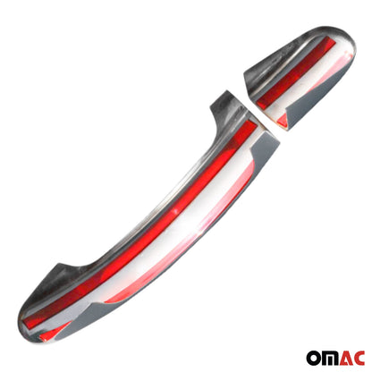 2015-2024 Ford Transit 150 Car Door Handle Cover Protector Stainless Steel 8 Pcs