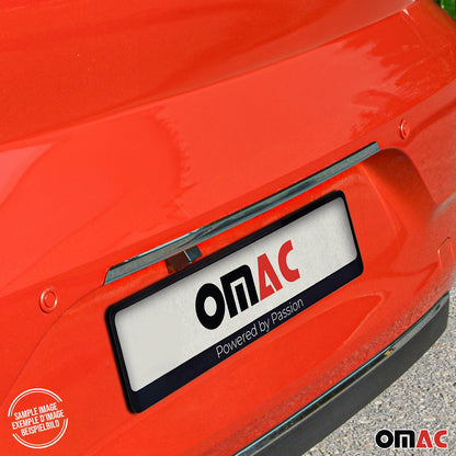 OMAC Rear Trunk Lid Molding Trim for VW Golf mk7 2015-2021 Steel Chrome G003520