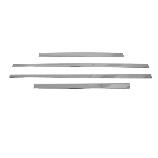 2005-2009 Land Rover LR3 Side Door Molding Trim Skirt Garnish S. Steel 4x