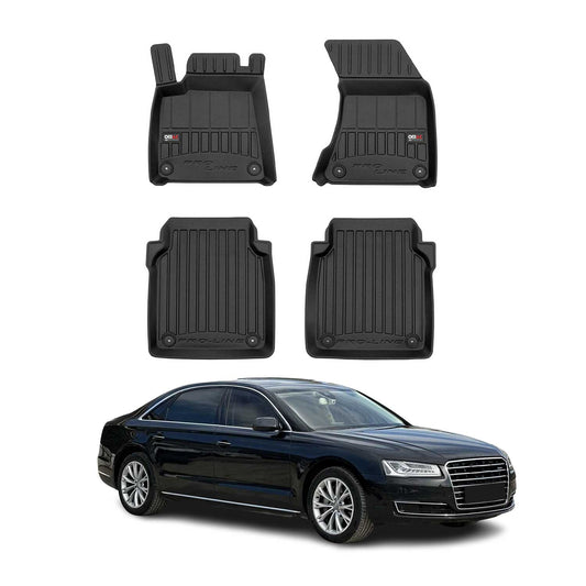 2010-2017 Audi A8 L Premium Floor Mats Liners Full Set All Weather Heavy Duty