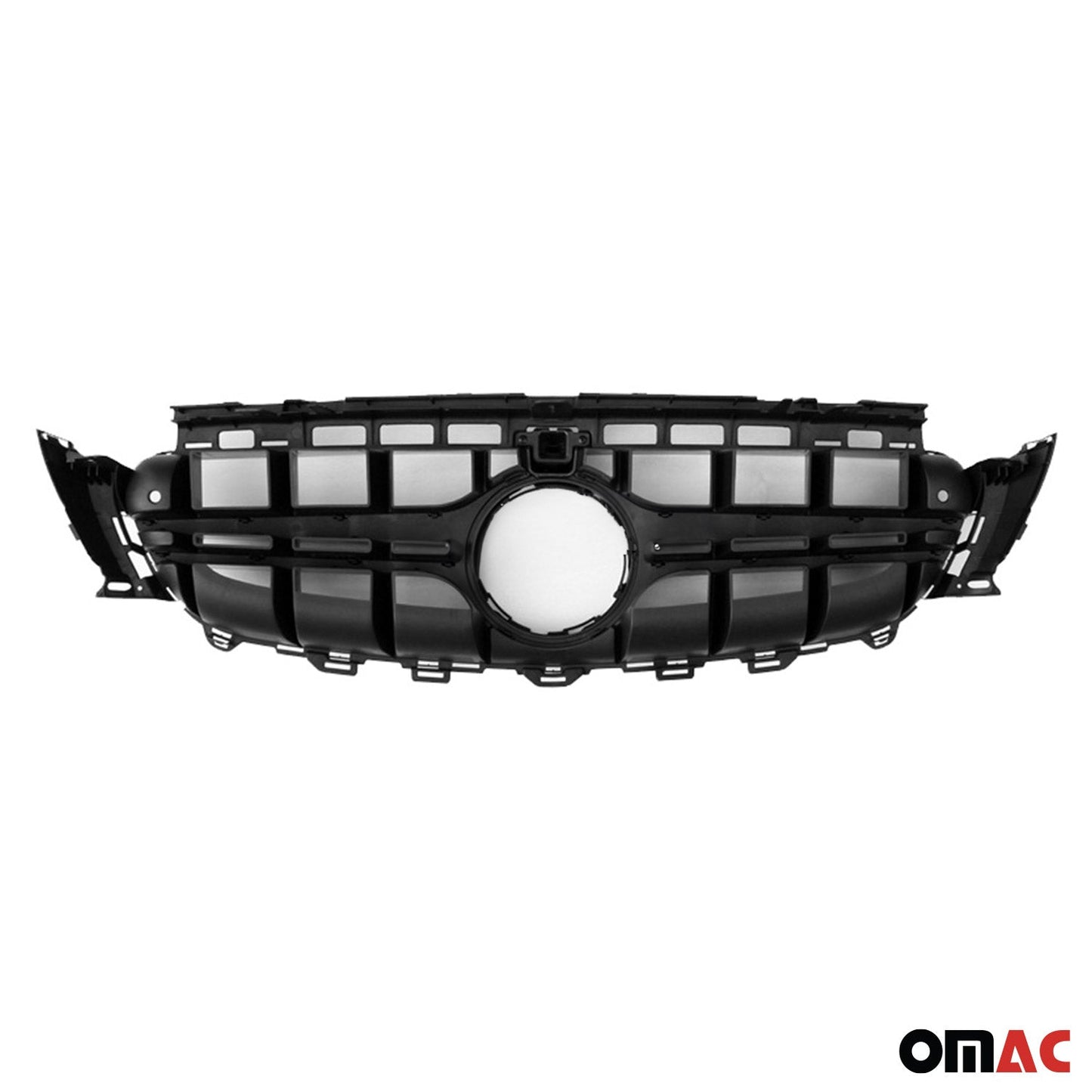 OMAC Front Bumper Grille for Mercedes E Class W213 2018-2020 AMG Silver 4761P082AMGS