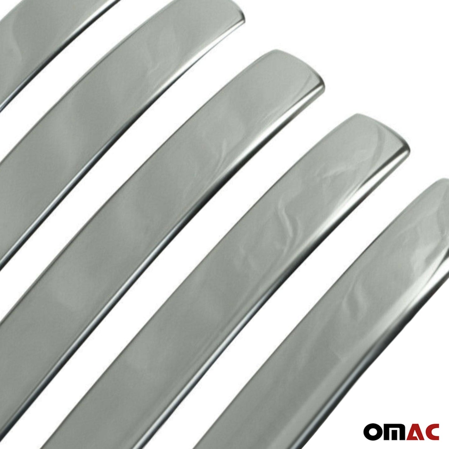 OMAC Chrome Door Handle Cover for Mercedes Metris 2016-2023 Trim S.Steel 5 Pcs 3536401