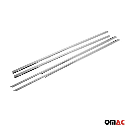 1996-2000 Honda Civic Sedan Window Molding Trim Streamer Stainless Steel