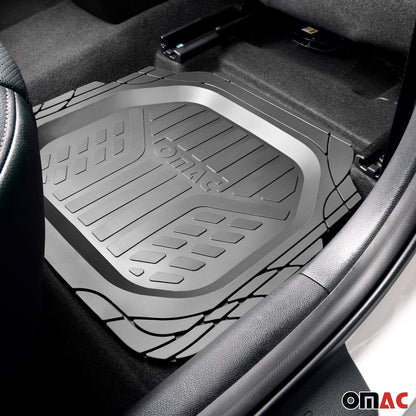 Floor Mats and Cargo Liners Semi Custom fit Universal for Cars SUV Black