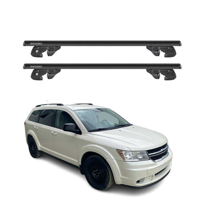 2009-2011 Dodge Journey Roof Rack Cross Bars Black