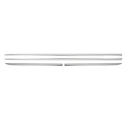2013-2019 Ford Escape Side Door Molding Trim Skirt Garnish Stainless Steel Silver 4Pcs