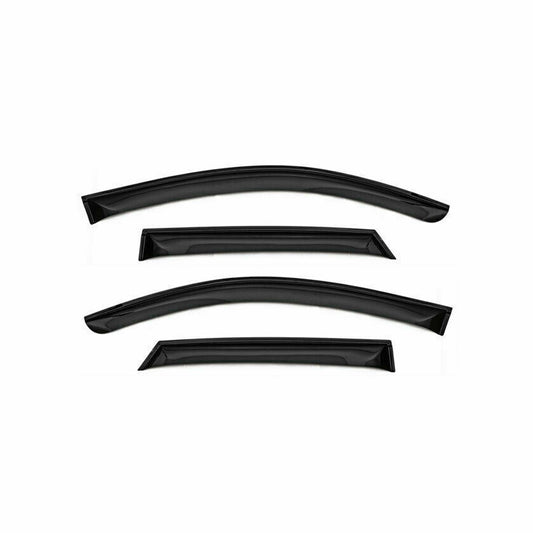 2012-2015 Honda Pilot Window Visor Vent Rain Deflector 4Pcs Smoke