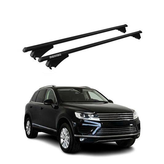 2015-2018 VW Touareg Roof Rack Cross Bars Black