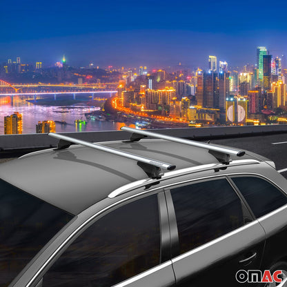 2020-2025 Kia Telluride 1.gen Roof Rack Cross Bars Silver