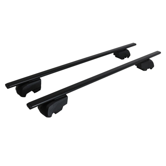 OMAC Roof Racks Luggage Carrier Cross Bars Iron for Lincoln MKX 2016-2018 Black 2Pcs G003055