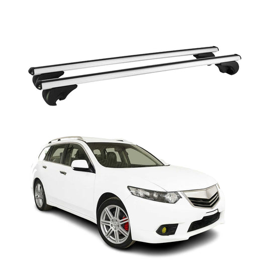 2011-2014 Acura TSX Sport Wagon Roof Rack Cross Bars Luggage Carrier 2 Pcs