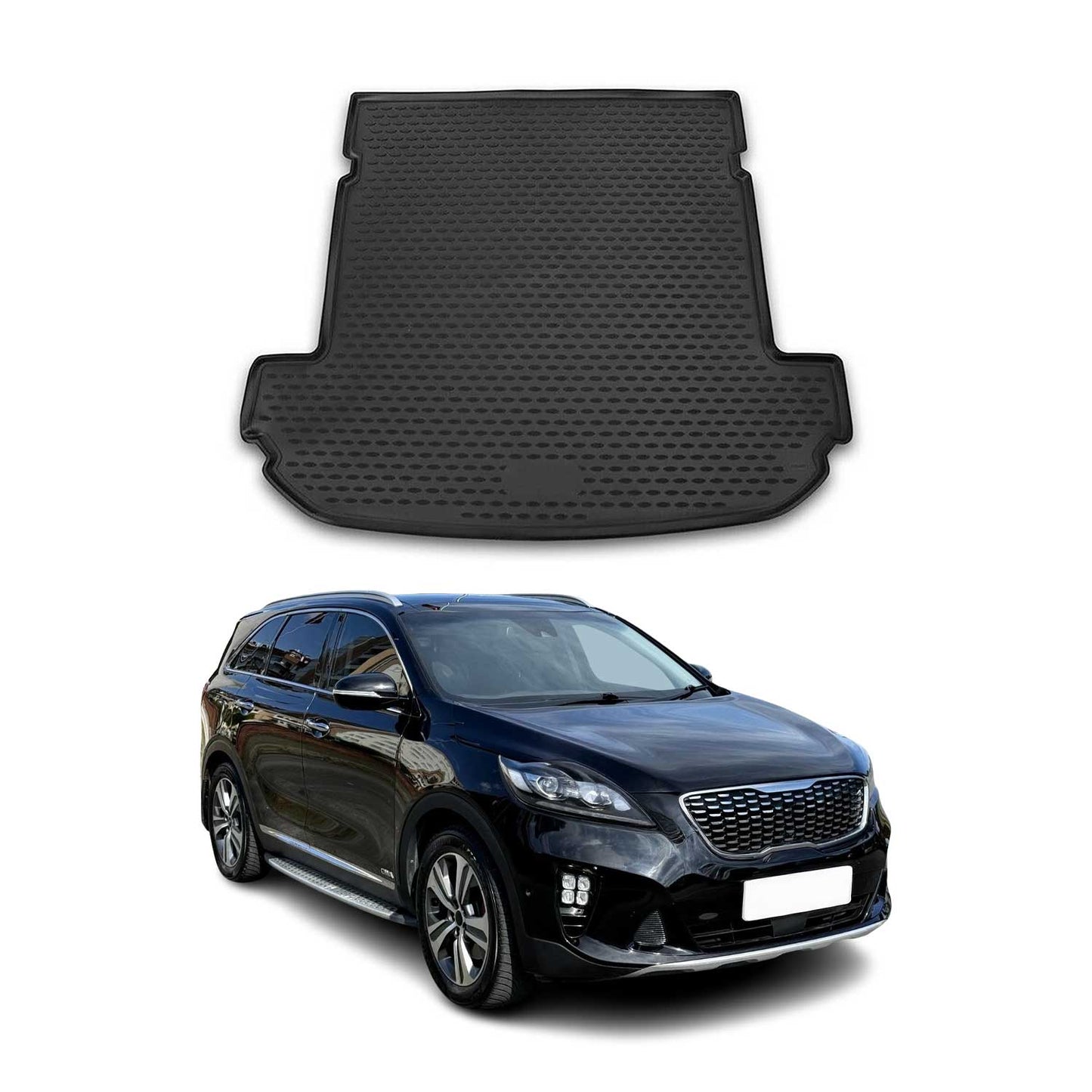 2016-2020 Kia Sorento Cargo Liner Trunk Mat All Weather Black