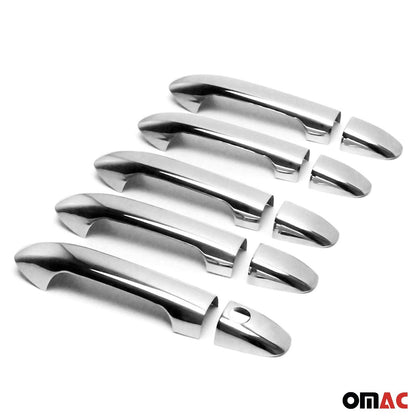 OMAC Car Door Handle Cover Protector for Mercedes Metris 2016-2024 S. Steel 10x '4733045