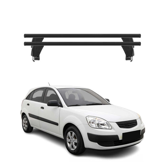 2006-2012 Kia Rio5 Roof Rack Cross Bars Black
