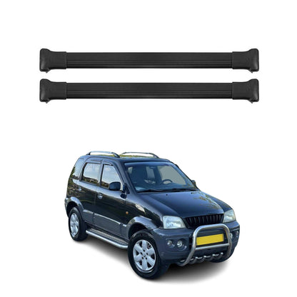 1999-2005 Daihatsu Terios Roof Rack Cross Bars Black