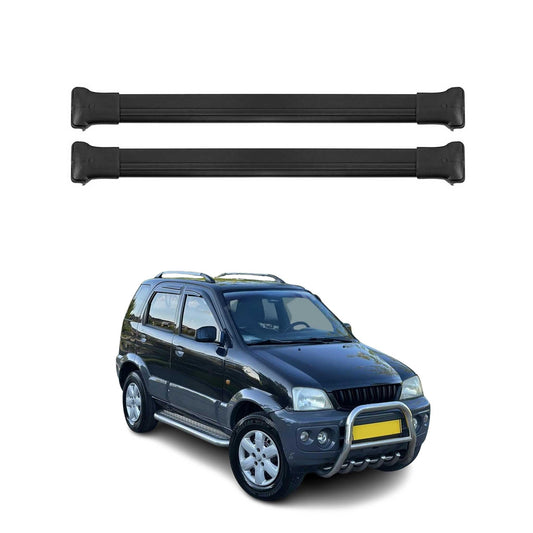 1999-2005 Daihatsu Terios Roof Rack Cross Bars Black