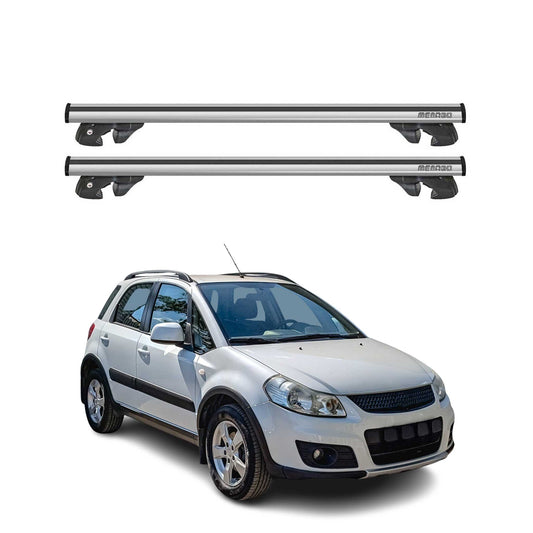 2010-2013 Suzuki SX4 S-Cross Roof Rack Cross Bars Silver