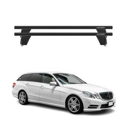 2010-2016 Mercedes E Class W212 Sedan Roof Rack Cross Bars Black